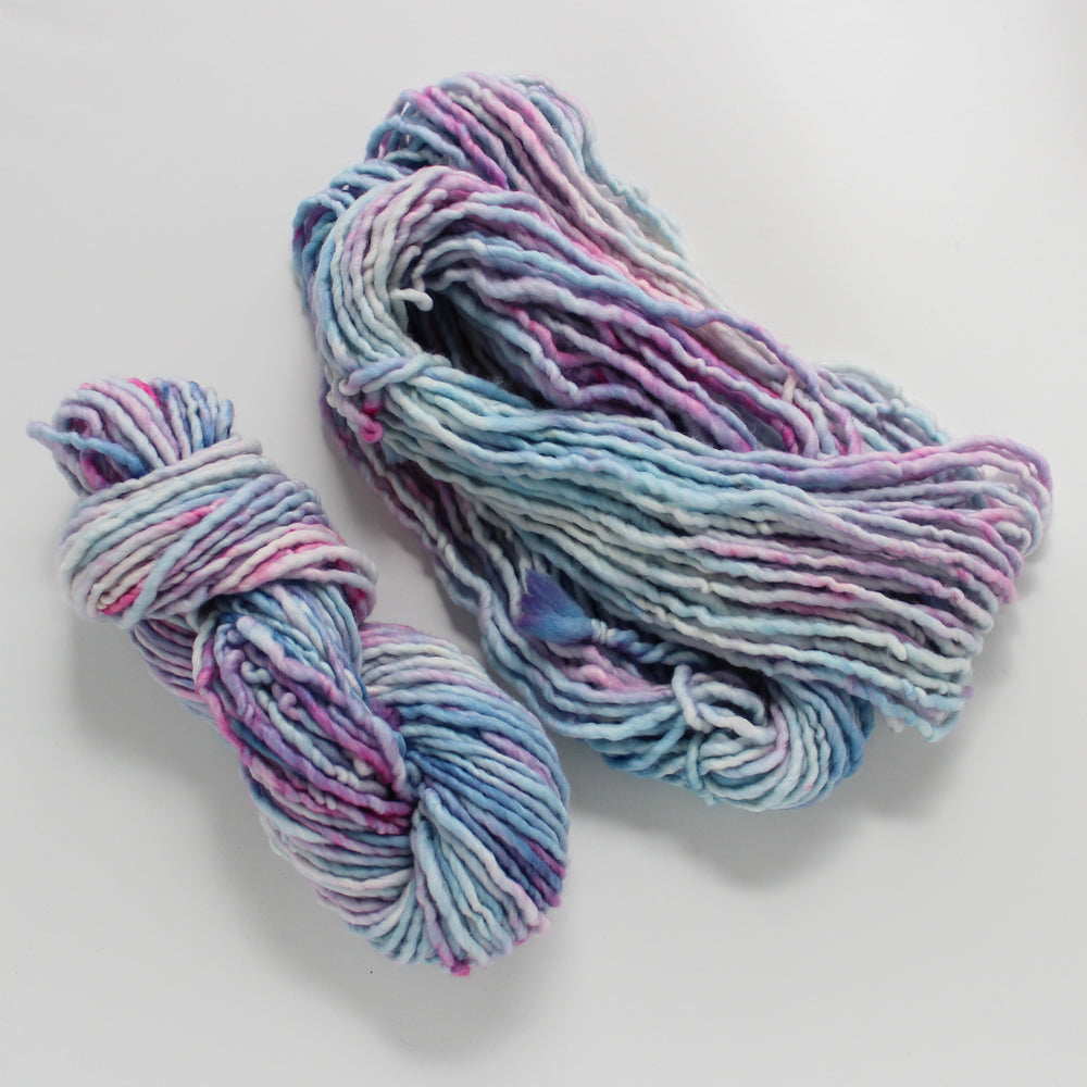 
                  
                    Load image into Gallery viewer, Blue Unicorn Handdyed Chunky Yarn
                  
                