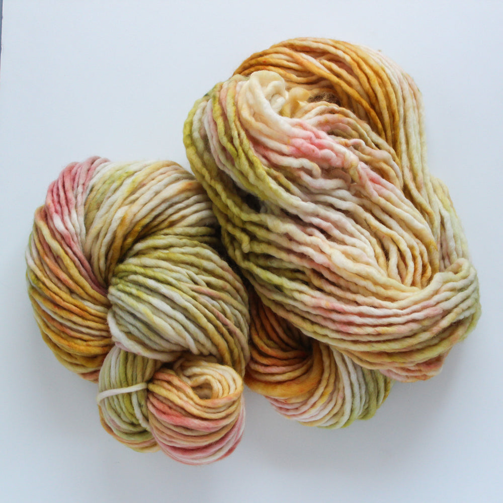 
                  
                    Load image into Gallery viewer, Summer Melon Handdyed Chunky Yarn
                  
                