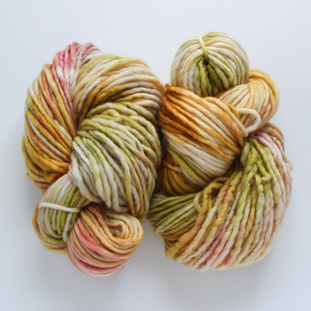 
                  
                    Load image into Gallery viewer, Summer Melon Handdyed Chunky Yarn
                  
                