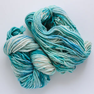 
                  
                    Load image into Gallery viewer, Ocean Waves Handdyed Chunky Yarn
                  
                