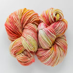 Snapdragon Silver Sparkle Handdyed Chunky Yarn - Pine Rose & Co.