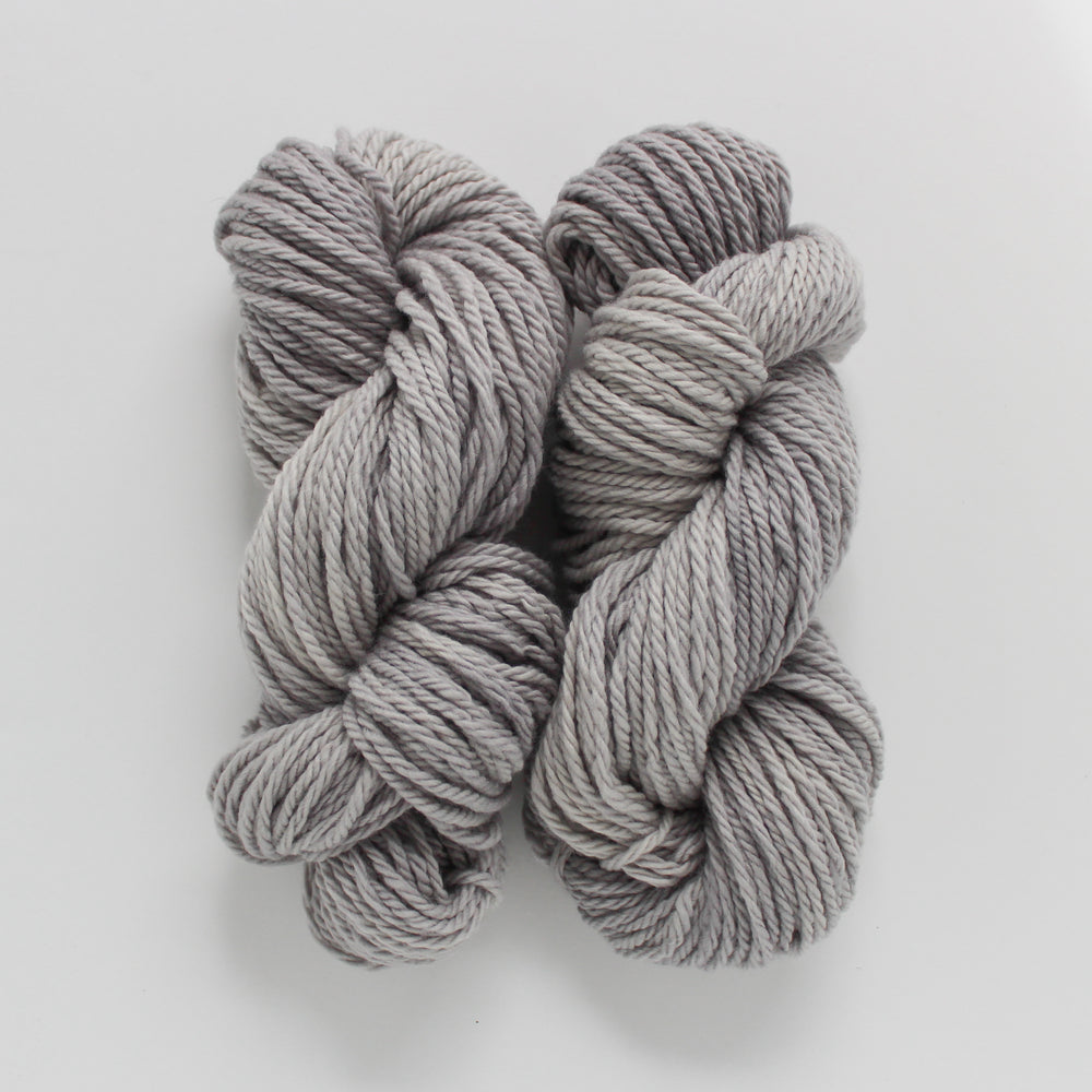 Gray Handdyed Worsted Yarn