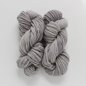 
                  
                    Load image into Gallery viewer, Gray Handdyed Worsted Yarn
                  
                