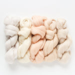Neutral Roving Pack - Pine Rose & Co.